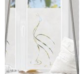 Lámina ventana vinilo privacidad 110 x 220 cm vinilo ventanas intimidad estático esmerilado vinilo opaco para cristal 117 baño cocina