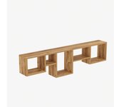 Estante de pared amanos pino
