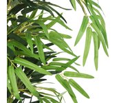 Árbol de bambú artificial con 1650 hojas verde 180 cm