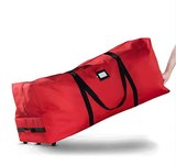 Bolsa de almacenamiento para árbol de navidad con ruedas, bolsa de almacenamiento impermeable para árbol de navidad artificial, 150 x 50 x 63 cm