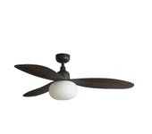 Ventilador de techo palma m marrón ip44 e27