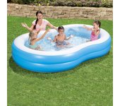 Bestway piscina familiar big lagoon 262x157x46 cm