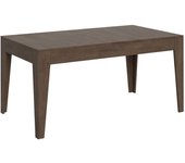 Mesa extensible 90x160/220 cm cico nogal