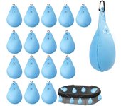 16 paquetes de pesas para cubiertas de piscinas con ganchos, bolsas de agua de pvc grueso y resistente