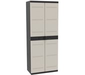 Plastiken - armario 70 cm escobero negro
