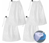 Bolsas de limpieza para piscinas, bolsas de filtro de malla fina para aspiradora de piscina, bolsas de malla con cordón de tracción y cierre.