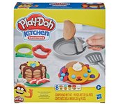Play-doh kitchen creations - juego de tortitas, para niños a partir de 3 años, con 8 colores, 14 componentes