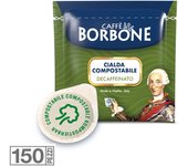 150 cápsulas de café borbone mezcla verde ese 44 mm monodosis descafeinado dek