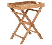 Mesa de centro ronda, madera, marrón, epikasa