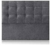 Cabeceros tritón tapizado nido antimanchas gris 210x120 de sonnomattress