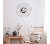 Espejo decorativo fötr wm-16 negro 66x12x63 cm