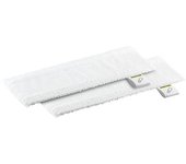 Karcher kit de 2 fregonas para superficies delicadas con boquilla para suelos compatible con easyfix