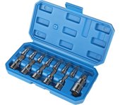 Enchufe macho torx de 1/2'', 1/4'', 3/8'', punta torx de 6 puntos t8 t10 t15 t20 t25 t27 t30 t40 t45 t50 t55 t60 t70, enchufe allen con caja