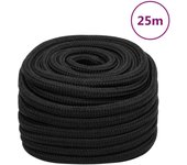Cuerda para s completa negra 20 mm 25 m polipropileno