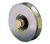 Rueda para puertas con ranura en 'y' art. 307y ø 117 - capacidad 450 kg