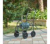 Carro portamangueras gelibolu 3/4 máx. 65 m 84x48x93 cm - gris [pro.tec]