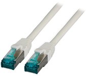 Efb rj45 cable de red s/ftp, cat.6a, lszh, 1m, gris