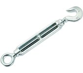 Tensor de ojal y gancho galvanizado 8006z robur m12 o.mm 17 h.mm 17,5