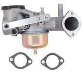Carburador con junta para motor briggs & stratton 491031 490499 491026 281707 de 12 hp