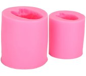 Molde de silicona para velas con forma de búho 3d para decorar pasteles, jabón y chocolate