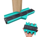 Medidor de contornos de 250 mm - copiadora de formas con cerradura - para cortar contornos irregulares a partir de plantillas