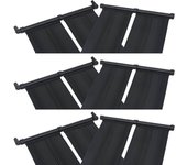 Panel calentador solar para piscinas 6 unidades 80x310 cm / 80 x 310 cm / vetonek