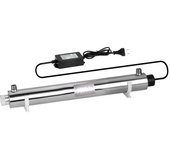 6 gpm 25w esterilizador ultravioleta uv desinfección agua de acero inoxidable 304 rotek