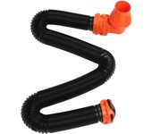 Kit de extensión de manguera de alcantarillado para rv, pp, accesorio giratorio de 90°, para autocaravan