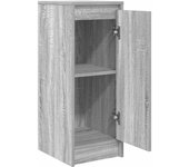Aparador | aparador de comedor | armario de cocina sonoma gris 29,5x34x76 cm madera de ingeniería cfw66186