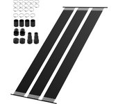 Vevor sistema calefacción solar piscina 1235x7340 mm, calentador solar pehd universal, resistente a inclemencias, con accesorios, para piscinas
