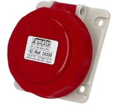 Base inclinada 10° 3p+t 63a 400v ip67 famatel 24334