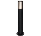 Farola de diseño exterior negra 50 cm ip44 - boris