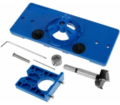 Abrazadera para taladro con bisagra oculta de 35 mm y kit de bisagra para taladro de 35 mm con portabrocas de 35 mm