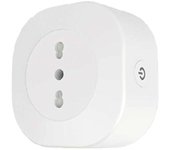 Enchufe individual schuko blanco compatible con google assistent y amazon alexa