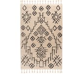 Alfombra de salón estilo bereber felix 160x230 cm