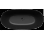 Kaldewei meisterstücke oyo duo mod. 1050-4035, bañera exenta, 1630x770mm, sin rebosadero, 205043540667, color: gris frío 90