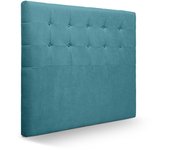 Cabecero zurich cabecero de cama tapizado para camas de 90 y 105 (115 x 120 cm) tela turquesa sueños zzz