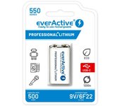 Pilas recargables everactive evhr22-550c 9 v