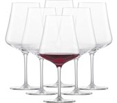 Schott zwiesel 113769 vino rosso in vetro, vetro, trasparente, 6 unità