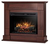 Cavo - chimenea eléctrica led independiente - roble - 101 x 89 x 30 - 26