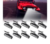 Problor led de 10 x 18w 12v 24v offroad projector para tractor, excavador, utv atv suv ip67