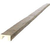 Viga imitación madera 10cm de ancho x 5cm de alto x 3m de largo color miel decorativa de poliuretano vu0006-m