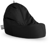 Puff lounge polipiel outdoor negro happers