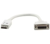 Kramer electronics dp - dvi-i 0.3m 0,3 m displayport blanco