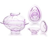 Set 3 moldes huevo de pascua 3d