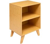 Mueble modular de bambú con 2 niveles 70x45x35cm 7house