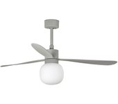Ventilador de techo led amelia l ball gris