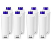 8 filtros de agua de repuesto para cafetera delongie dlsc002 compatibles con la serie ecam esam mantenimiento y protección para cafetera
