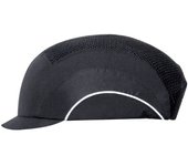 Gorra beisbol a1+ visera micro 2.5 cm-negro