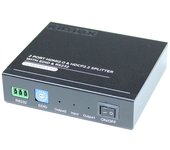 Splitter hdmi2.0 & hdcp2.2 1 entrada-2 salidas edid rs232 4k60hz